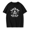 The Goonies Est 1985 Never Say Die Man Men's Printed T-shirt Fashion Casual O-neck Sports Short Sleeved Cotton Couple Top