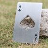 Креативная игральная карта Открывалка для пивных бутылок Пики Туз Многофункциональная открывалка Уникальный барный инструмент Паб Инструмент Аксессуар Аксессуар
