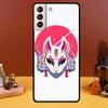 Чехол с лисой в японском стиле для Samsung Galaxy S21 Ultra S20 FE S8 S9 S10 Note 10 Plus Note 20 S22 Ultra Cover