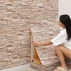 77cmx70cm Brick Pattern Decoration for Bedroom Living Room Self-adhesive Wallpaper Peel and Stick Wallpaper Wall Panels Pvc Home