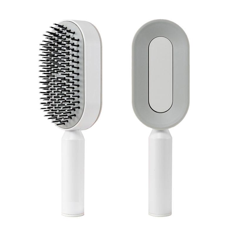 Anti-Static and Frizz-Free Hair Detangler Soft Bristles Scalp Care Comb Ergonomic Customizable Hair Care Comb