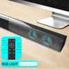 Bluetooth домашний кинотеатр 3D стереодинамик Super Bass Soundbar Многофункциональный сабвуфер Складной сплит для ТВ/ПК