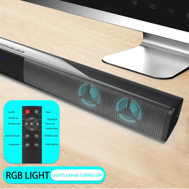 Bluetooth домашний кинотеатр 3D стереодинамик Super Bass Soundbar Многофункциональный сабвуфер Складной сплит для ТВ/ПК