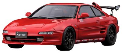 Модель зажигания Toyota MR2 Красный готовый продукт IG3338 1/18 (SW20)