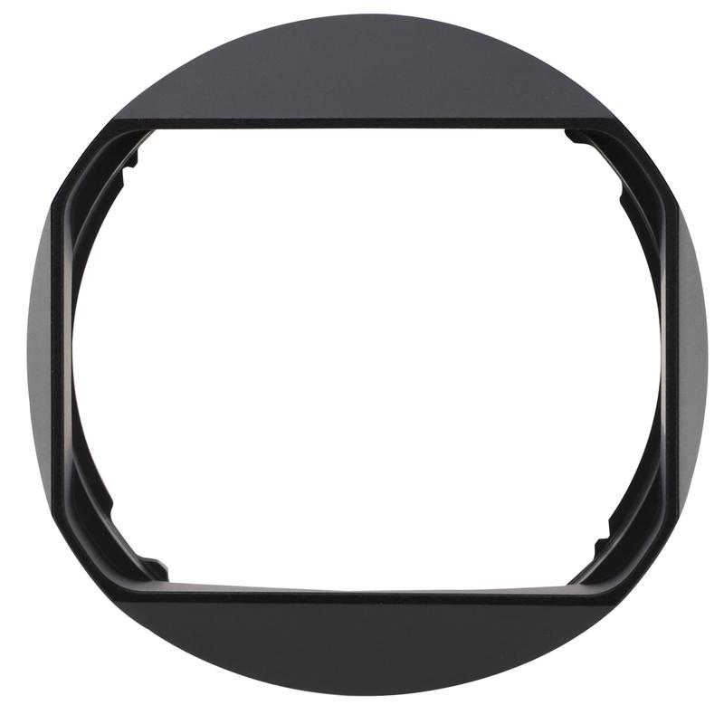 Haoge LH-X18F Lens Hood Metal Square Bayonet for Fujifilm XF 18mm F1.4 R LM WR Lens With Metal Front Cap