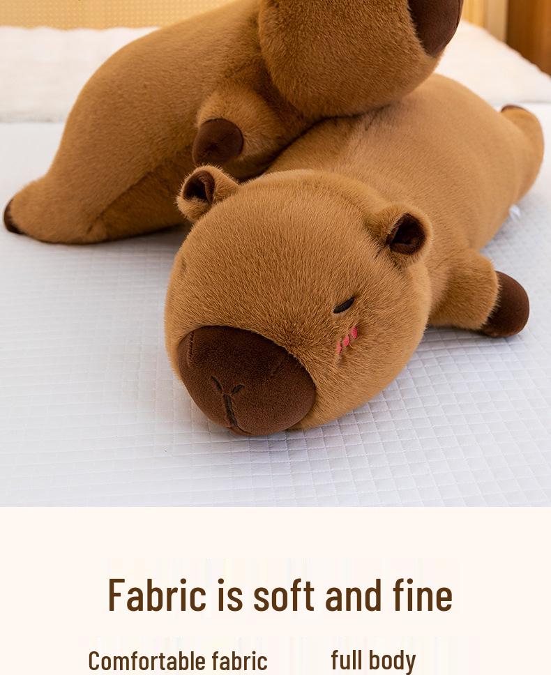 Плюшевая подушка Капибара - Милая игрушка-животное