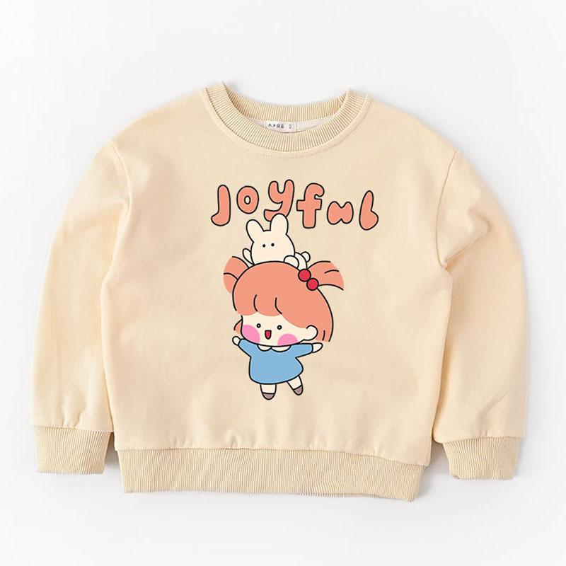 Детские весенне-осенние повседневные футболки принцессы для девочек с круглым вырезом и круглым вырезом, пуловеры, топы