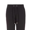 Emporio Armani SS23 Трикотажные брюки-джоггеры с принтом логотипа и кулиской Женские брюки Черный 3RTP58T-JEAZ-0210