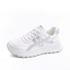 College Style Rubber Sole Running Shoes Women's New Street Shot Versatile Little White Shoes Student Platform Sports Shoes