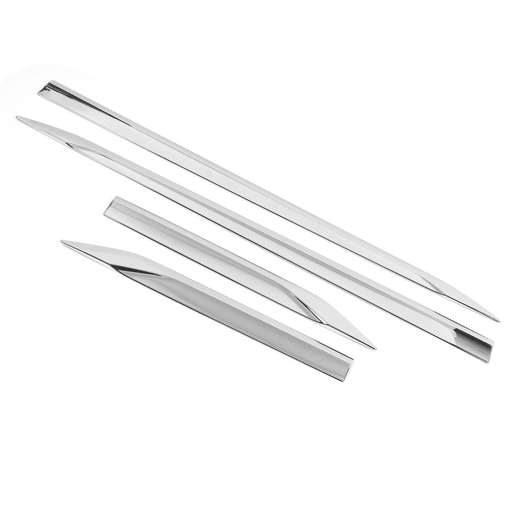 4PCS Car Side Door Body Molding Strips Trim ABS Plating Fit for Harrier Venza XU80 2020 2021
