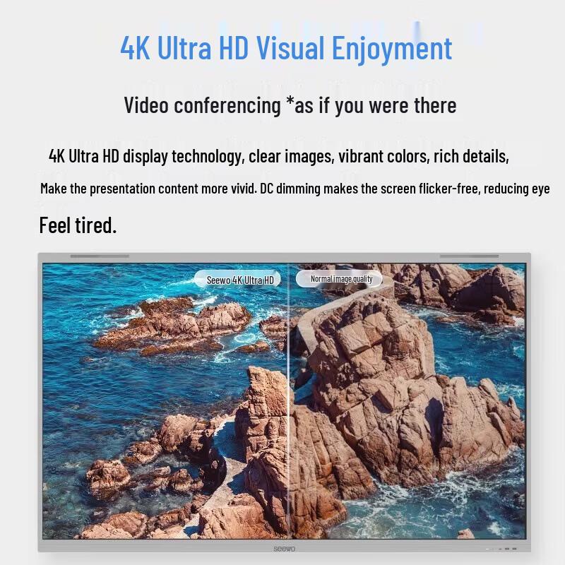 Seewo 65-дюймовый 4K Интерактивный плоский дисплей (Китайская версия)