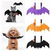 Костюм крыльев летучей мыши для питомца на Хэллоуин своими руками, разноцветный с колокольчиком, одежда для трансформации кошки, подарки, наряд для косплея щенка