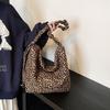 Luxury Leopard Print Women Shoulder Bags New Designer Cloth Handbags Purse Fashion Large Capacity Lady Travel Shopping Totes Bag