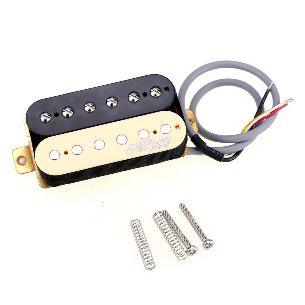 Wilkinson Classic Tone Ceramic Overwound Open Style Humbucker Pickup для электрогитары Zebra of, (Набор 2)