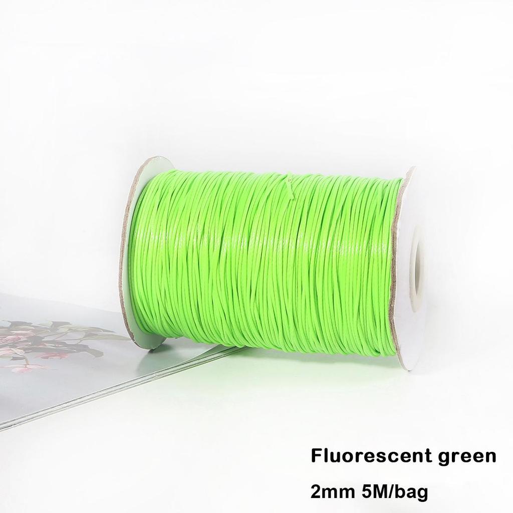 Разноцветные вощеные хлопковые шнуры для макраме, ювелирные бусины, изготовление ювелирных изделий своими руками