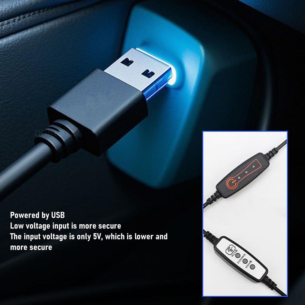 Cooling Car Cushion USB Powered 3 Temperature Settings  Ventilated Cooling Car Pad for SUV Truck Van RV Cooling Car Pad