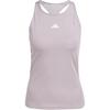 Solid Color Logo Round Neck Tank Top Women Tops Purple IT9182