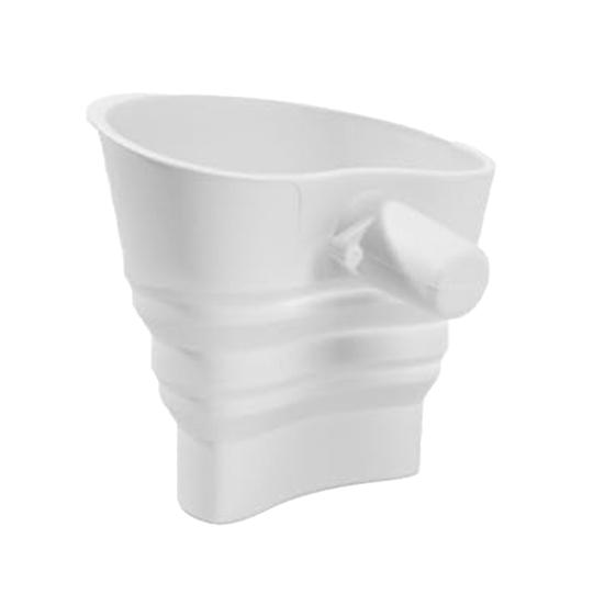 Мучная воронка для миски миксера, насадка-воронка, наклонный носик 30 градусов, герметичная кухонная воронка для миксера, силиконовый инструмент для выпечки без BPA