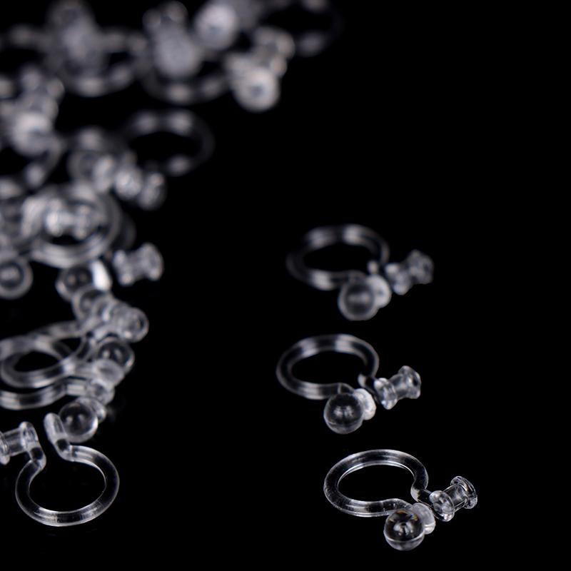 Невидимые конвертеры для клипс для ювелирных изделий в ушах без пирсинга