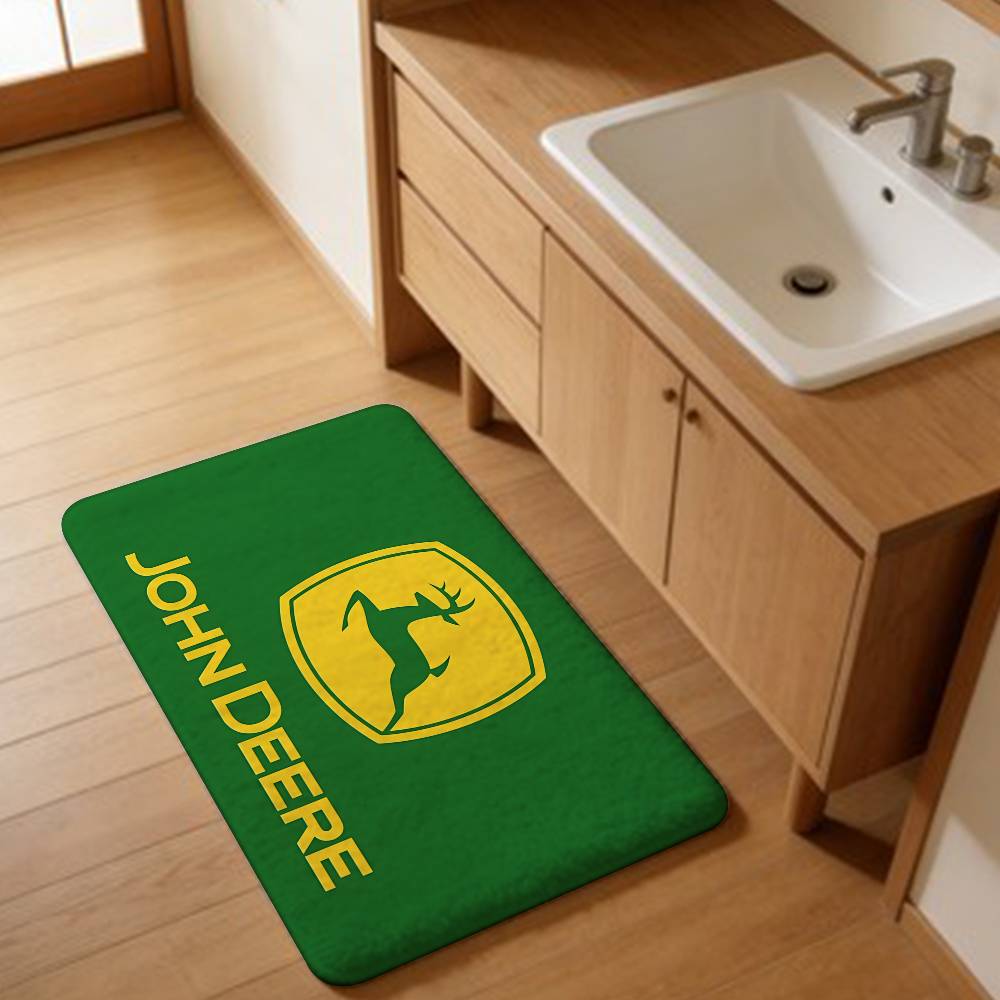 Classic Logo J-John D-Deere Kitchen Mat Kids Room Bedroom Decoration Balcony Anti-Slip Doormat Living Room Alfombra