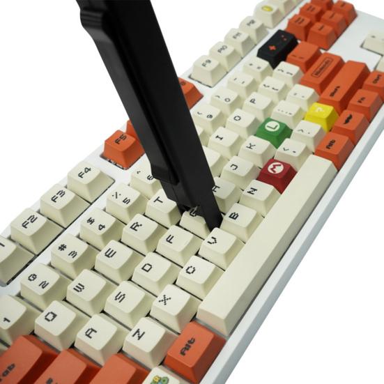 Съемник клавишных колпачков, удобная ручка, экстрактор клавишных колпачков, эффективный механический инструмент для удаления клавиш, аксессуар для клавиатуры