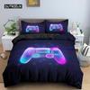 3D Printed Bedding Set Unisex Adults Teens Game Queen King Single Duvet Cover With Pillowcase Bedclothes