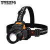 Multifunctional Mining Light T6 Zoom Headwear Flashlight USB Rechargeable Lighting Outdoor Night Fishing Headlamp Strong Light Induction Headlamp