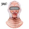 Winter Balaclava Mask Realistic Face Ski Mask, 3D Print Balaclava, Cold Weather Guard Protection Hood Neck Gaiter for Halloween Outdoor Cycling Funny