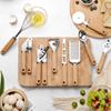 Quickly Cheese Grater Flat Wooden Handle Flat Cheese Grater Cheese Grater  for Kitchen Accessories