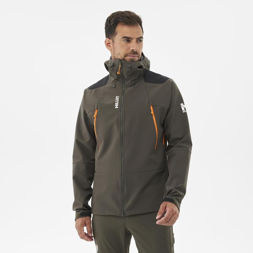 Ветрозащитная куртка K Absolute Shield Jacket MIV9017 Deep Jungle M [Millet] Мужская (НОВЫЙ ЛОГОТИП)