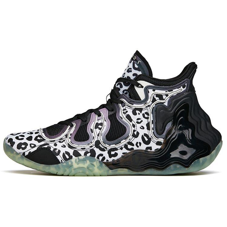 Anta Мужские баскетбольные кроссовки Star Series Star Mountain Snow Leopard с амортизацией, противоскользящие, износостойкие, поддерживающие, средней высоты 112131818A-3