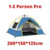 Палатка One-touch, автоматическая, водонепроницаемая, для кемпинга, на 1 человека, на 4 человека, легкая, быстро открывающаяся, портативная, складная, пляжная палатка