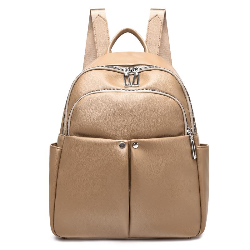 Новый высококачественный женский рюкзак для путешествий, большой рюкзак из искусственной кожи, школьная сумка для девочек, женская сумка через плечо