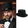 Multi Occasion Wear Magicians Hat Magician Costume Jazz Hat Fashion Magician Top Hat  Party