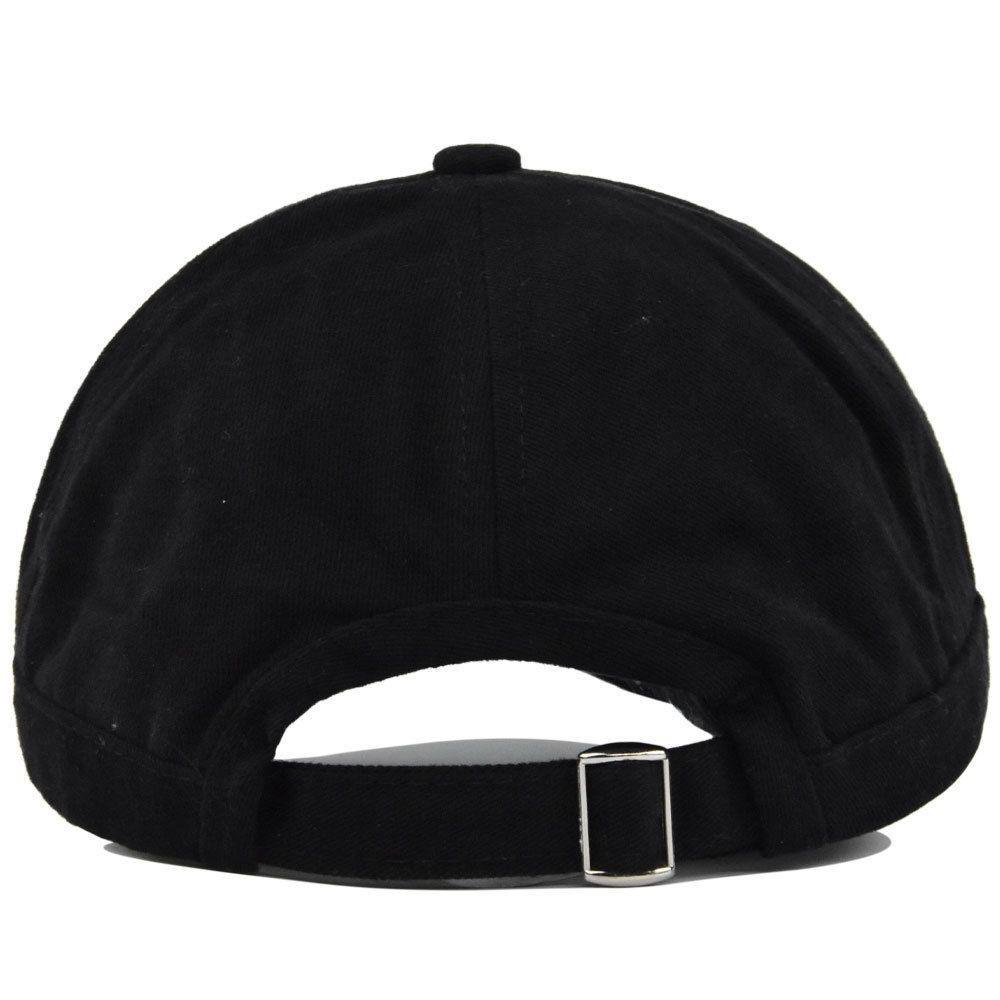 New Fashionable Unisex Baseball Cap Japanese Style SHORT Brim Baseball Hat Outdoor Adjustable Streetwear Summer Casual Cap