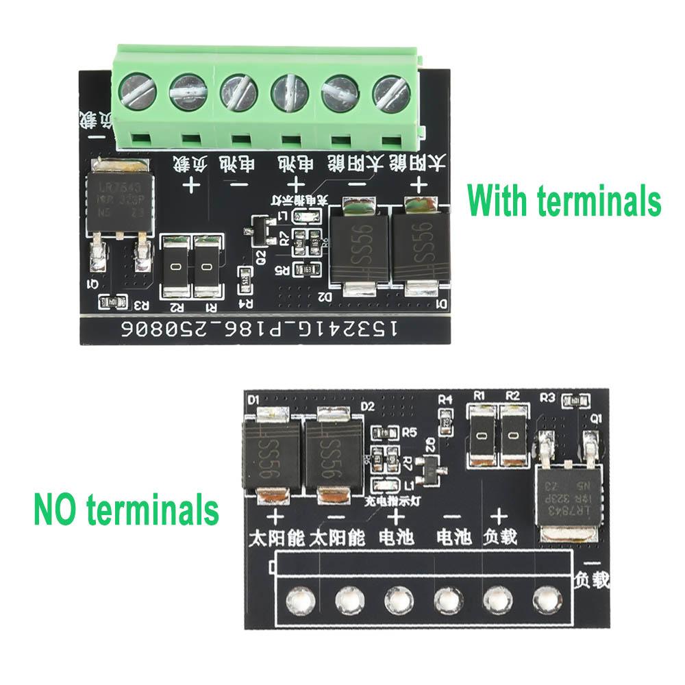 DC 6-45V Solar Charge Controller Automatic LED Light Driver Board for Outdoor Solar Panels Street Lights DIY Projects