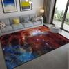 Красочный ковер Galaxy Красочное звездное небо Большой ковер Гостиная Коврик для ванной Коврик для ванной Коврик для двери Фантастический ковер Дизайнерский ковер Домашний декор