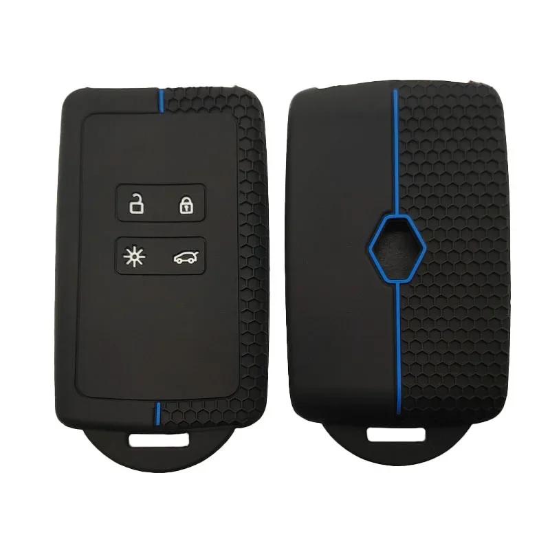 Силиконовый чехол для ключа Renault Austral Captur Arkana Koleos Zoe Scenic Dacia Sandero Duster Logan Jogger Kadjar Clio Megane