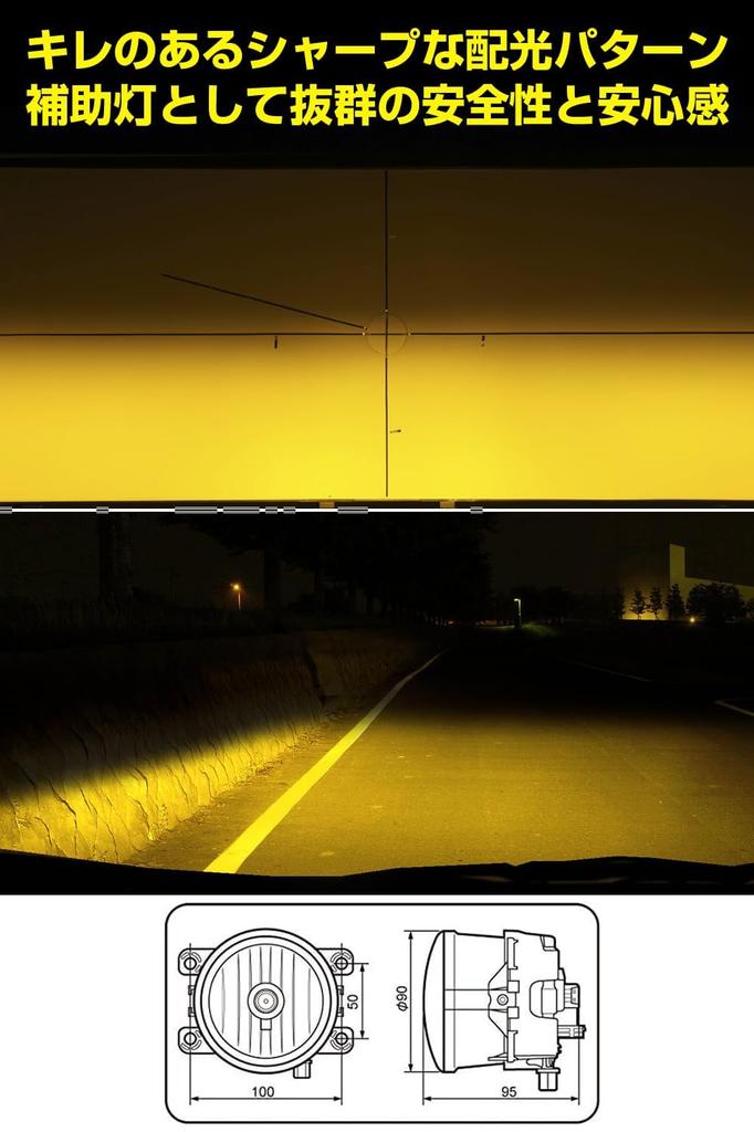 IPF Halogen Fog Lights for H8 90mm 1 Vehicle Inspection Gold Trusted Made In 101FLG Cars, Round, Diameter, Yellow, 12V, Piece, Compliant,