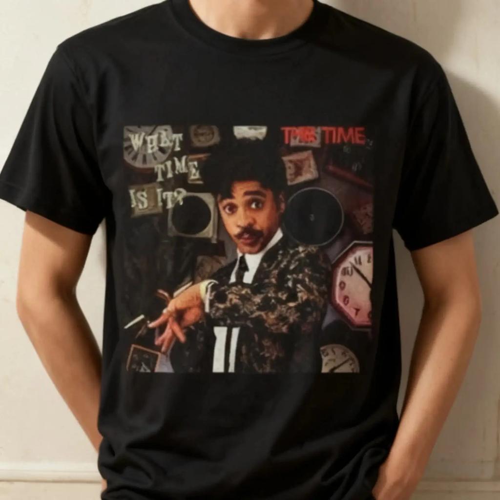 Morris Day Black T shirt S 5XL For Fan Cotton NWT vintage Soft Comfortable Versatile Breathable Unisex Casual graphic