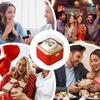 Кольцо-медведь Шкатулка для кольца Медведь на торте Торт-медведь Принадлежности ко Дню святого Валентина Двусторонняя шкатулка для кольца Для свадьбы Дня святого Валентина Помолвки Дня рождения