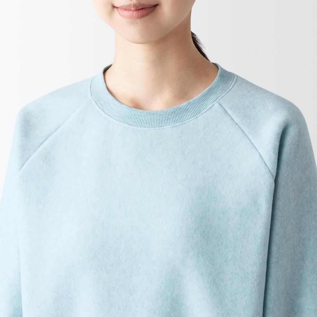 MUJI Комплект комнатных вещей из гладкого флиса FD1J7A3A Бледно-зеленый S Женский Женский