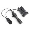 WADSN NGAL Aiming Device, M600C Flashlight, and AXON Dual Control Remote Switch Set for 20mm Rails (Black)