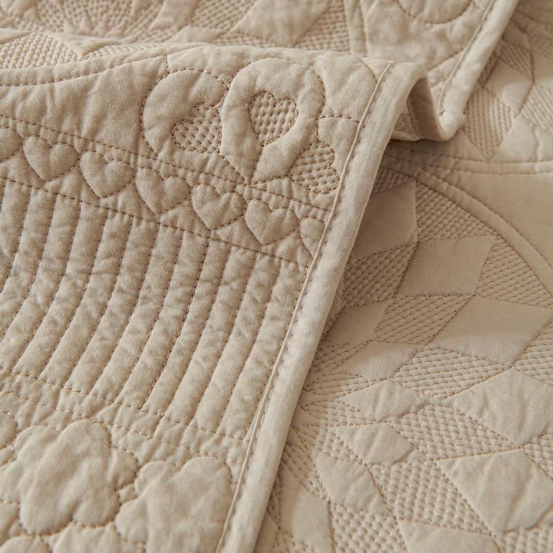 All-Season Universal Cotton Sofa Cushion Fabric Non-Slip Embroidery Sofa Cover Simple Sofa Towel New Seat Cushion