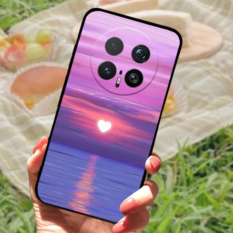 Ударопрочный чехол Funda для Honor Magic 8 Pro, мягкий ТПУ-силикон, защита камеры, чехол-бампер для телефона Honor Magic8 Pro BKQ-AN10