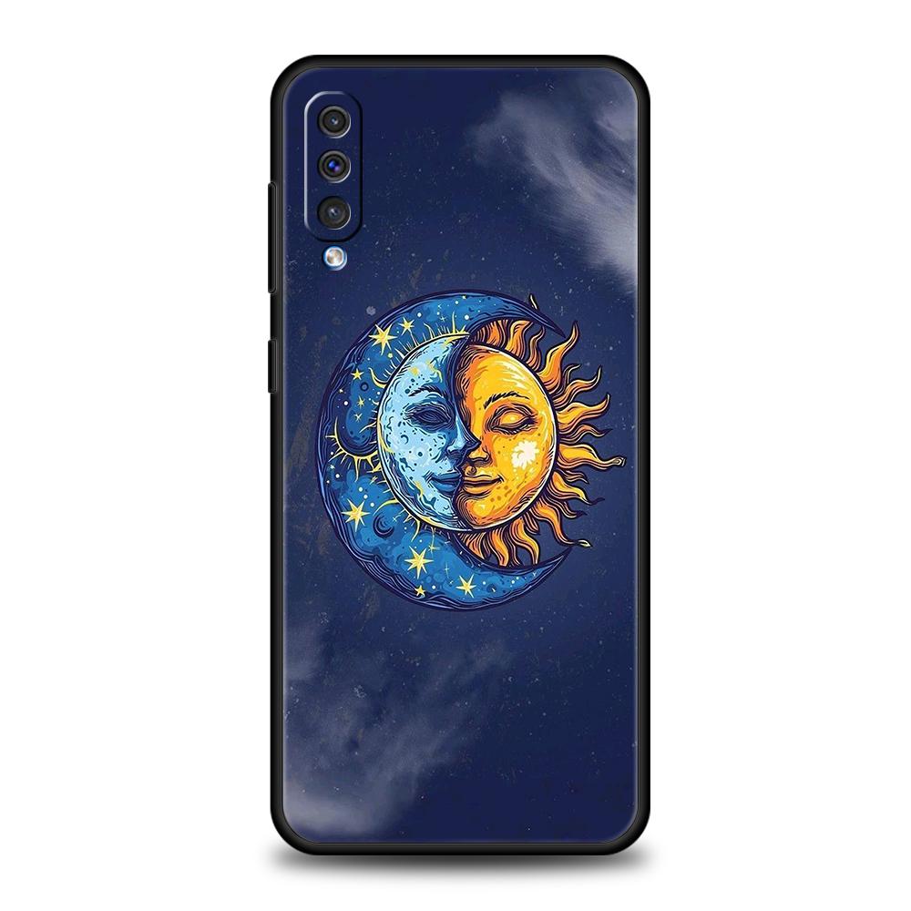 Звездное небо планета космос искусство Чехол для телефона для Samsung A56 A36 A26 A24 A16 A14 A12 A32 A50 A70 A22 A40 A34 A54 A42 A52 5G A06