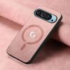 Модный Кожаный Тонкий Чехол, Дружелюбный к Коже, для Google Pixel 10 9 Pro XL 8 7 A Pro, Магнитная Зарядка, Полная Защита от Падений