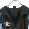 Umbro Лонгслив с логотипом на груди Бейсбольная куртка M черная разноцветная Мужская Б/У