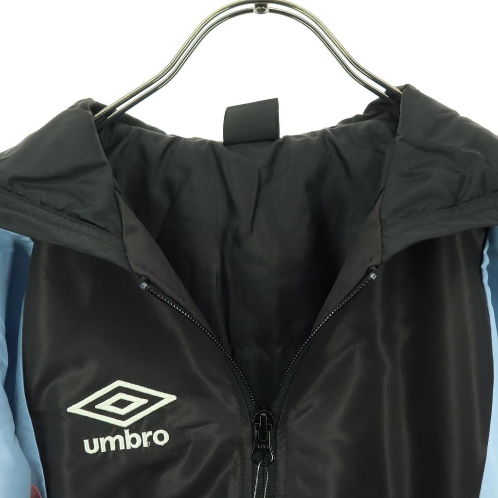 Umbro Лонгслив с логотипом на груди Бейсбольная куртка M черная разноцветная Мужская Б/У