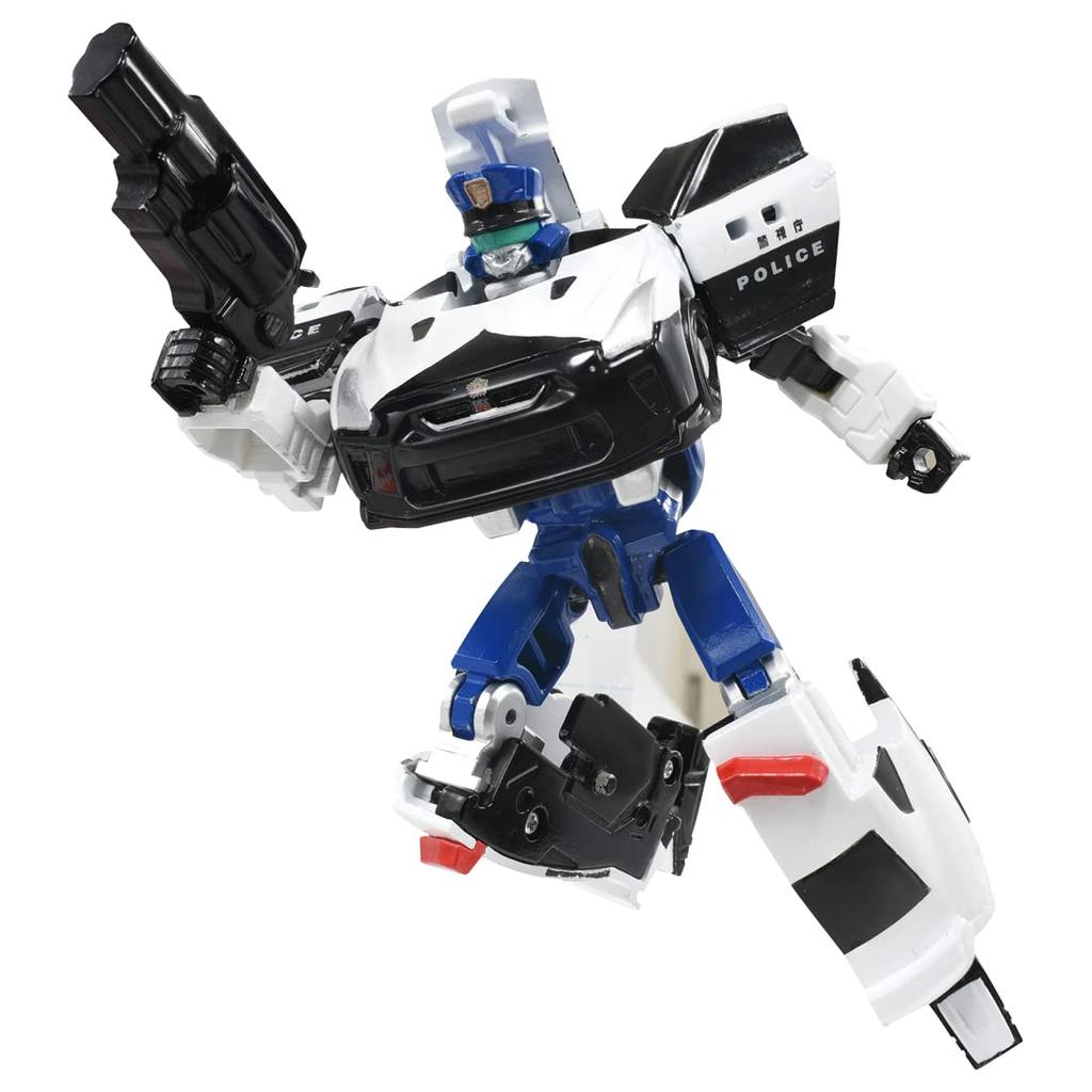 TAKARA TOMY Job Labor JB01 Police Braver Nissan NISSAN Patrol Мини-машинка Игрушка для детей от 3 лет и старше Стандарты безопасности игрушек Пройдены сертификация ST Mark